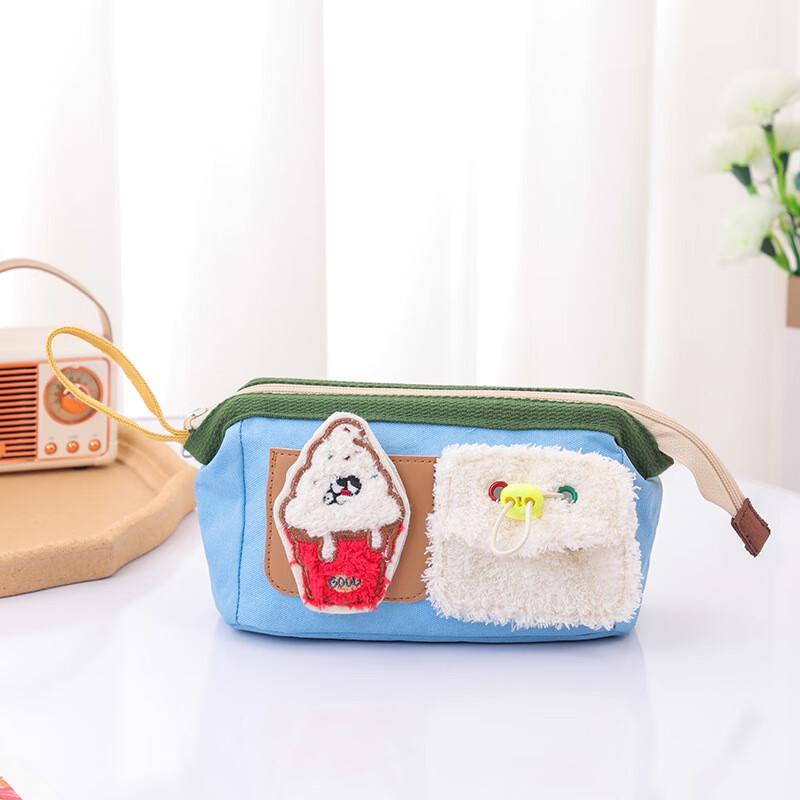 Guanzhuojia Roztomilý medvídek Burger Vyšívaný penál