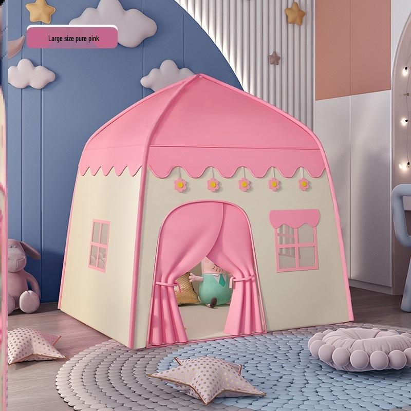 Princess Castle Indoor Tent for Girls - Playhouse & Sleep Space
