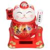 6in Fortune Cat Ceramic Waving Lucky Cat Ornament Home Decoration for Bedroom Car OfficeType 1