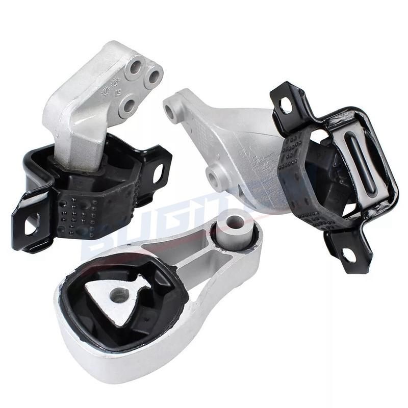 3PCS Engine Motor Mount & Transmission Mount Set 1322200148 1322200048 1322200248 For Smart Fortwo Electric L3 1.0L 2008-2015