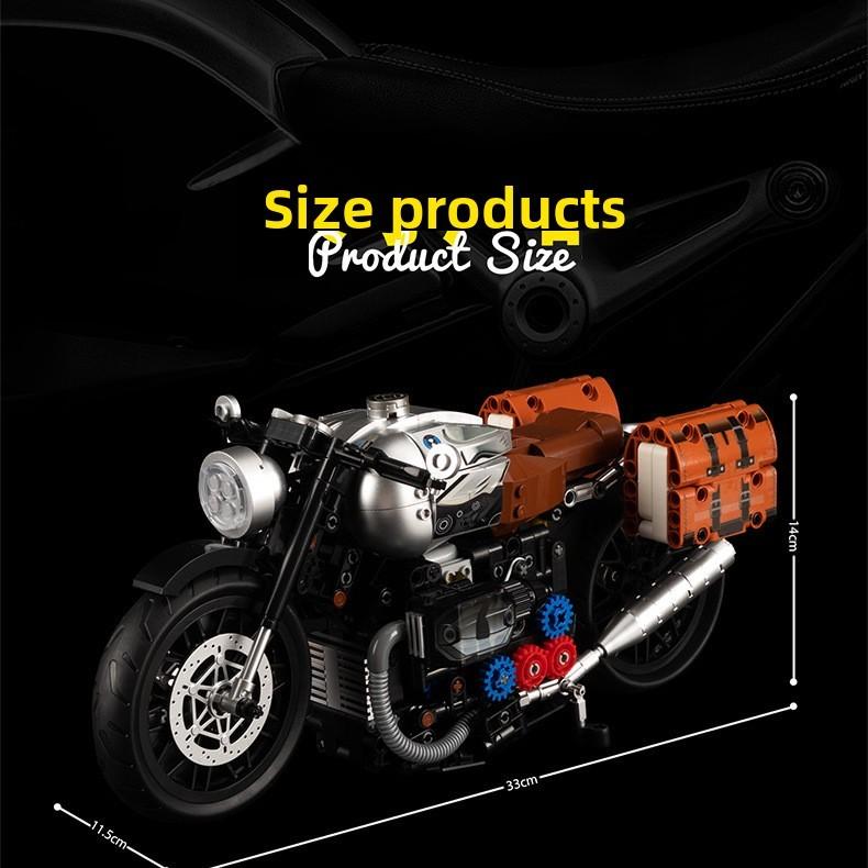 Motorrad ABS Kunststoff Bausteine Für Kinder Für DIY Bau Spaß