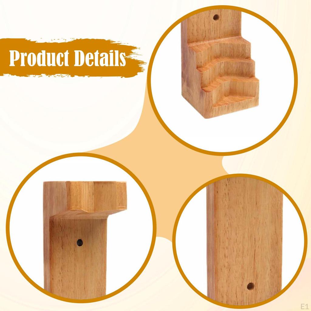 Wooden Bracelet Mandrel Holder,Jewelry Repair Tool for Jewelry Making,Lightweight,Portable