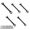 Professional Ratchet Wrench Set With Combination Open End And Reinforced Alloy Steel Construction Double Head Spanner