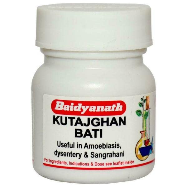 Baidyanath Kutajghan Bati 40 Tablets Pack of 2 for Digestive Support and Healthy Gut Function