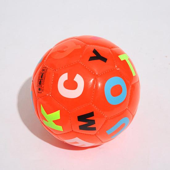 Small Football Bright Color Eco-friendly Wear Resistant Waterproof High Elasticity Improve Balance PVC Indoor Kids Football Toy Outdoor