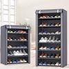 F-Style Dustproof Shoe Cabinet: Multi-Layer Cloth Cabinet & Storage Rack for Shoes