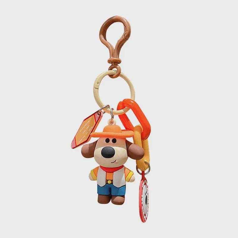 Cute Puppy Dress-Up Keychain for Bags and Cars - Creative Gift for All