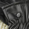 PU Luxus Damen Herren Touch Control Neueste Mode Leder Winter Super Warm Handschuhe