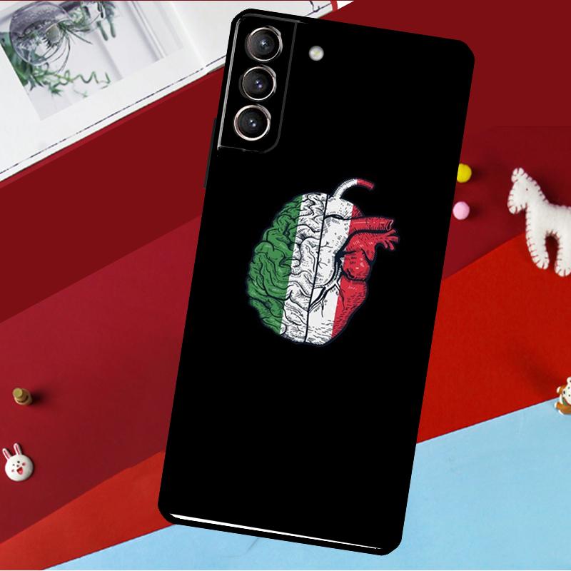 Italy Italia National Flag Funda For Samsung Galaxy S26 Ultra S24 S22 S23 S25 Plus S20 S21 FE S9 S10 S25 FE Phone Case