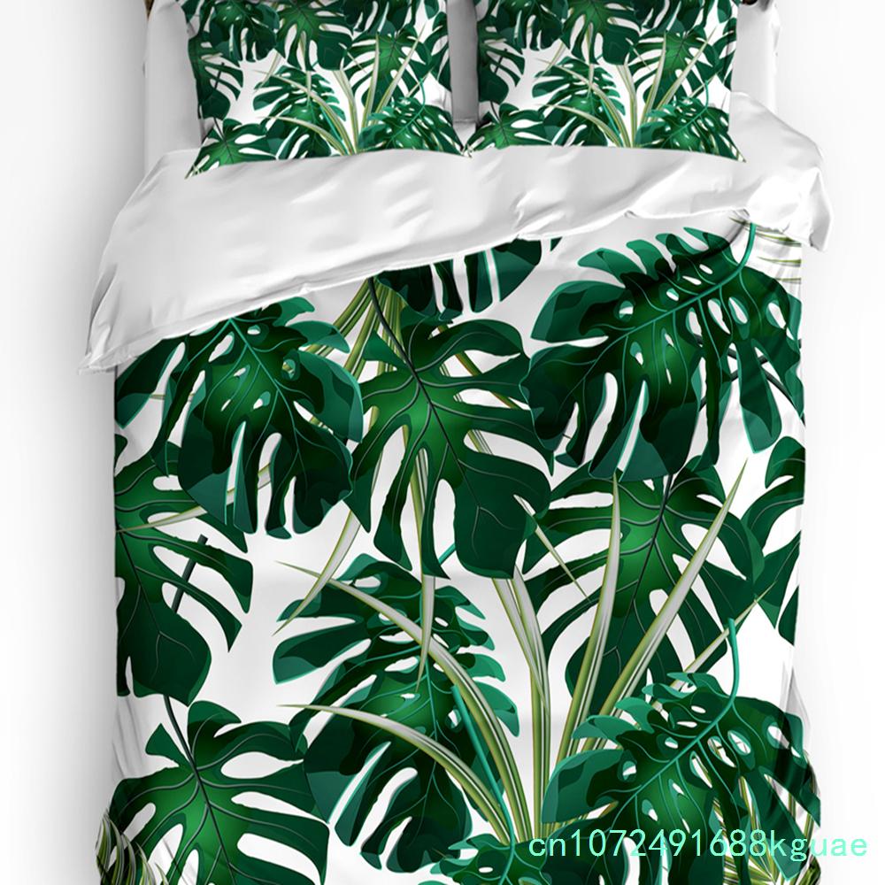 Thanksgiving Autumn Pumpkin Leaves 3pcs Bedding Set For Bedroom Double Bed Home Textile Duvet Cover Quilt Cover Pillowcase