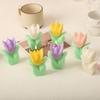 Tulip Scented Candle Gift for Teacher's Day - Fragrant Flower-Shaped Wax Party Favor