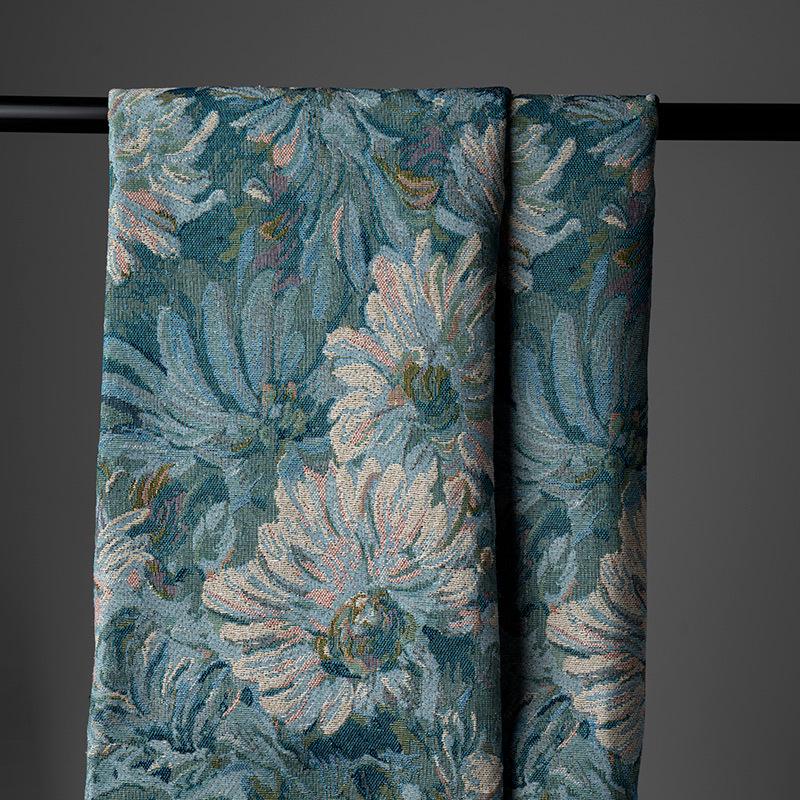 Monet-Style Jacquard Fabric for Apparel, Tablecloths & DIY Projects