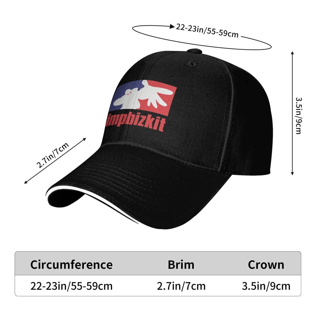 Limp Bizkit Band Baseball Cap Trendy Trucker Hat Summer Couple Women Outdoor Gym Snapback Cap