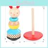 Wooden Bunny Tumbler Toy For Kids Hand Eye Coordination And Focus Development
