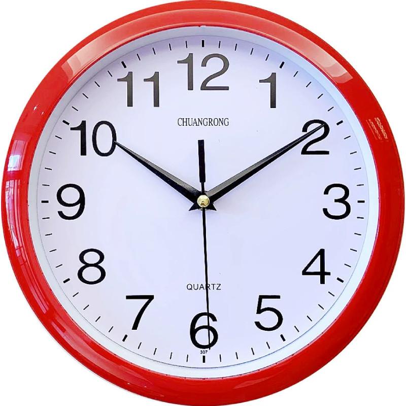 Vintage Round Quartz Kitchen Wall Clock Modern Home Bedroom Retro Tool Time
