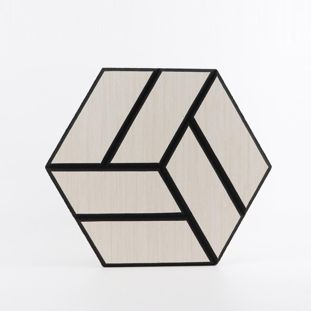Self-adhesive Hexagonal Sound-absorbing Board Noise Reduction Soundproof Wall Sticker Background Wall Decoration For Bedroom Off