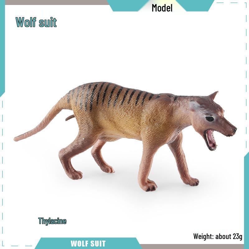 Prairie Wildlife Wolf Model: Children s Science Education & Desktop Ornament