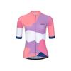 Sommer Colorblock Radtrikot Damen Renntrikot Ropa Ciclismo Mountainbike Trikot Kurzarm Schnelltrocknendes Radtrikot