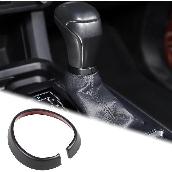 Aunginsy Gear Shift Knob Ring Cover Compatible with Toyota Tacoma 2016-2023 Center Console Gear Shift Head Trim Ring Gear Handle Down Gear Lever