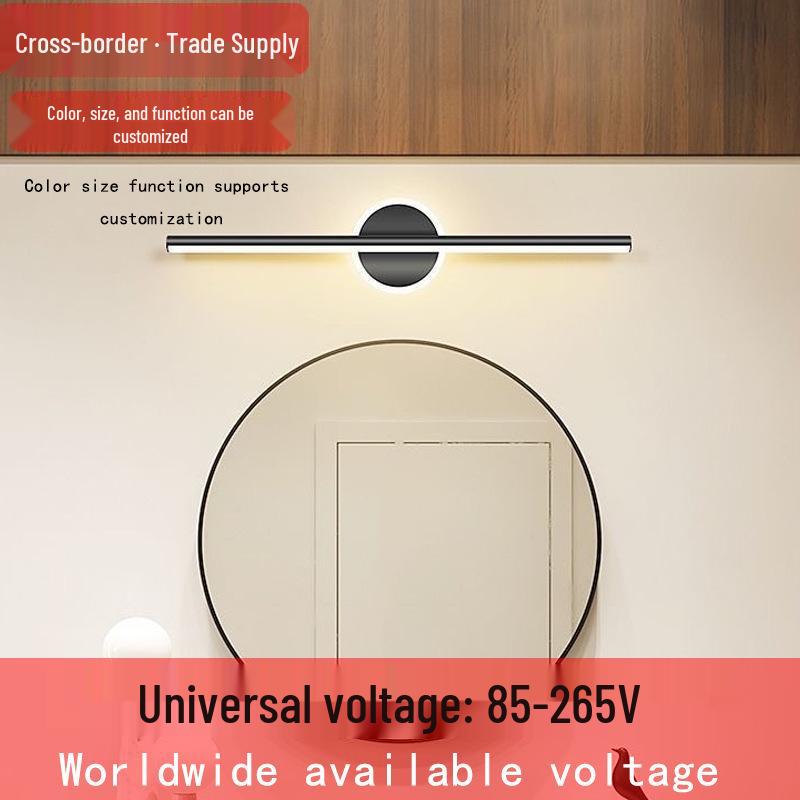 Modern Minimalist LED Wall and Vanity Light for Bath, Bedroom, or Dressing Table