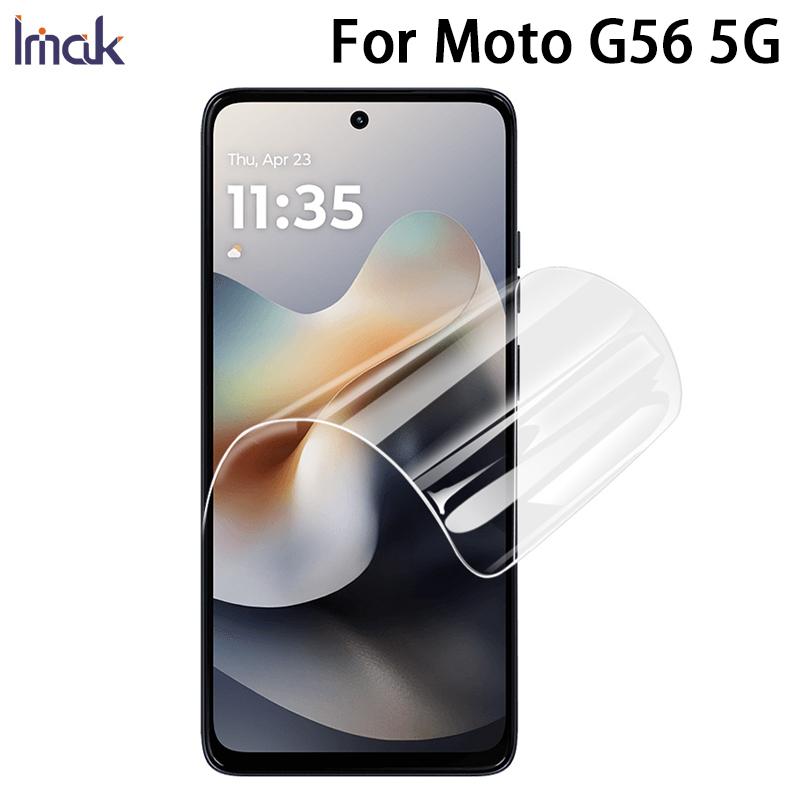 For Moto G56 5G Glass IMAK Hydrogel Film 4th Generation Full Coverage Screen Protector