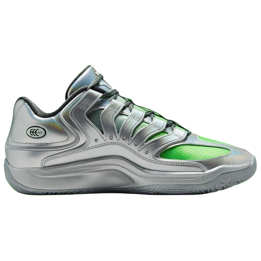 Nike KD 18 EYBL Herren Sneaker Silber Metallic-Silber Dunkel-Rauchgrau IF2519-001