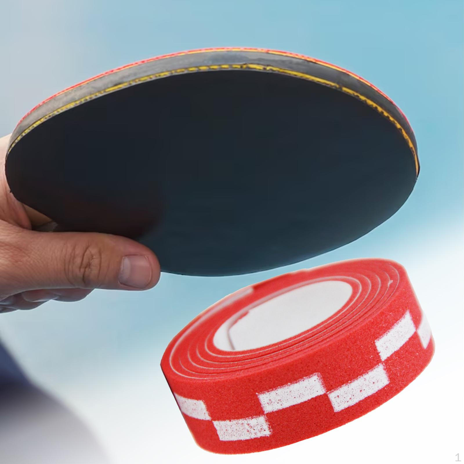 

Лента для защиты кромок ракеток для настольного тенниса, пинг-понговая ракетка, полоска EVA 10 мм красный