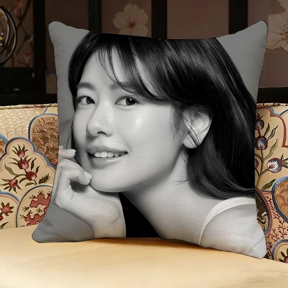 Jung S-So-min Actor Pillow Case Pillowcase, Double-sided Printed, Sofa Cushion, Bedroom Headboard Pillow