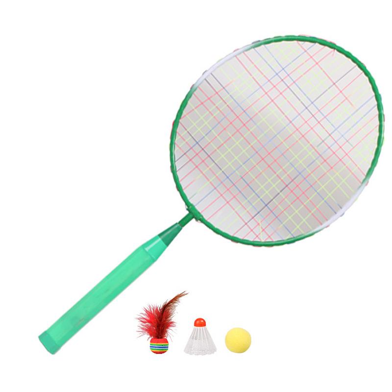 1 Pair Children Tennis Badminton Rackets Ball Set Sports Family Game Toy Kids Badminton Rackets