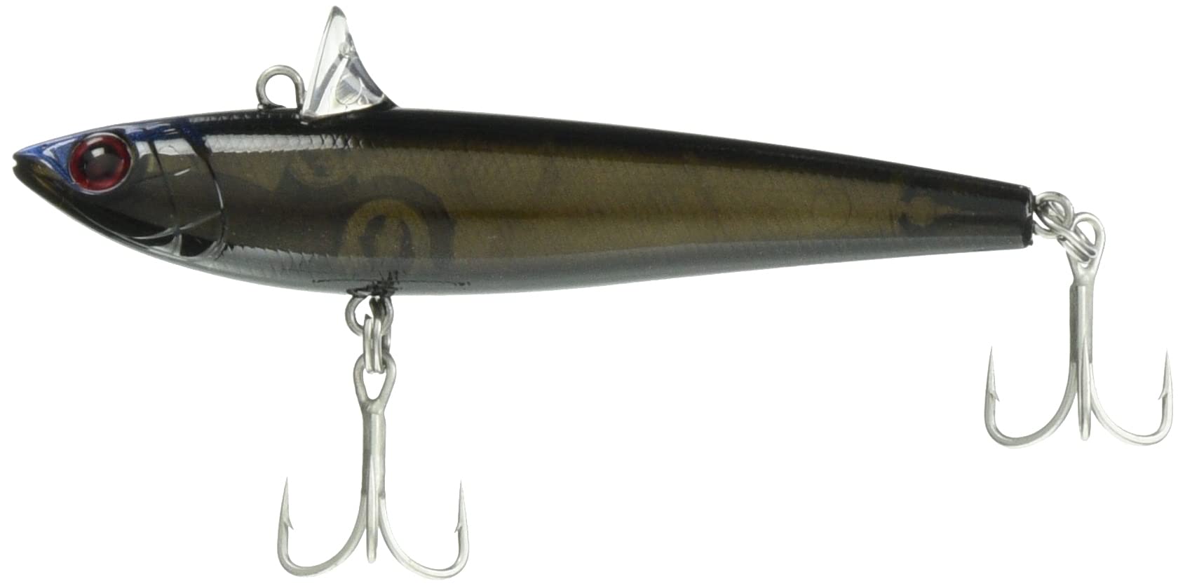 

TackleHouse Vibration Rolling Bait Light Weight 77mm 11g G Black RB77LW Lure R.D.C #06