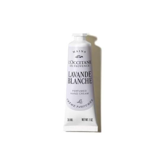 L OCCITANE Lavande Blanche [White Lavender] Perfumed Hand Cream 30mL Moisturizing Women Men Popular Birthday Gift Present