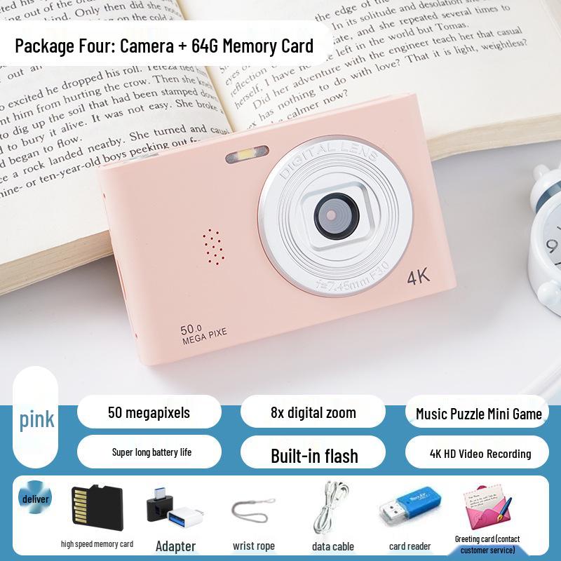 Retro-CCD-Kamera mit hoher Auflösung für mobile Übertragung - Ideal für Studenten und Reisen