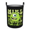 Monster University Mike Wazowski Laundry Hamper Large Clothes Storage Basket Anime Cartoon Toys Bin Organizer for Kids