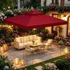 Stylish Replacement Gazebo Top Cover, Replacement Roof, Outdoor Replacement Gazebo Top Cover (Only Replacement Gazebo Top Cover)