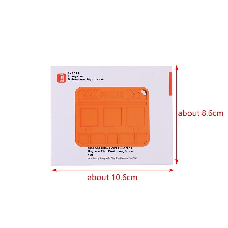 1/2/3Pcs Bga Stencil Kit For 7-16 Pro Max Cpu Nand Wifi Baseband Nfc Chip Reballing Stencil Magnetic Tin Planting Platform