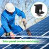 30mm/35mm/40mm/45mm Solar Module Holder Adjustable Bracket Mounting Rail Solar Panel Clamps Middle Clamp PV Solar Module Fixings