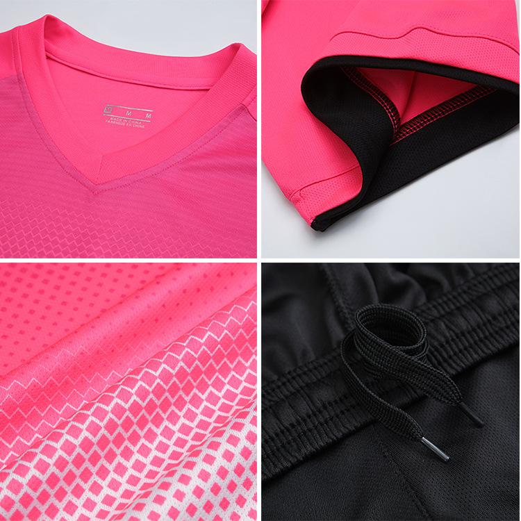 Football Match Suit Group Buying Team Uniform Training Uniform Men's Adult Children's Football Jersey Clothes Summer