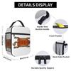 Tibetan Tiger Rug Insulated Lunch Bag for Women Kids Portable Food Boxes Thermal Lunch Box Tote