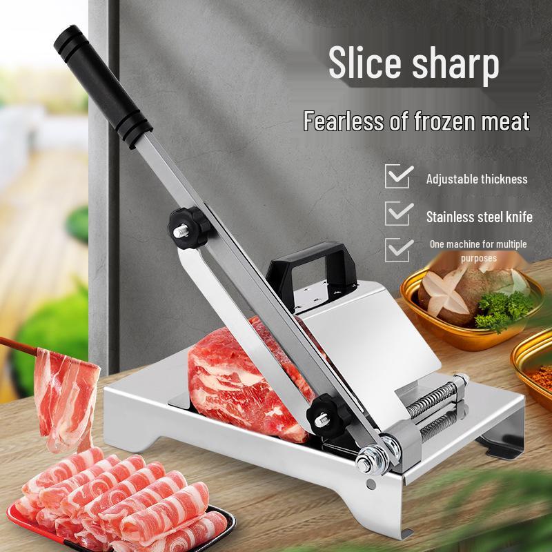 

Многофункциональная ломтерезка из нержавеющей стали 430 для говядины и баранины для хот-пота