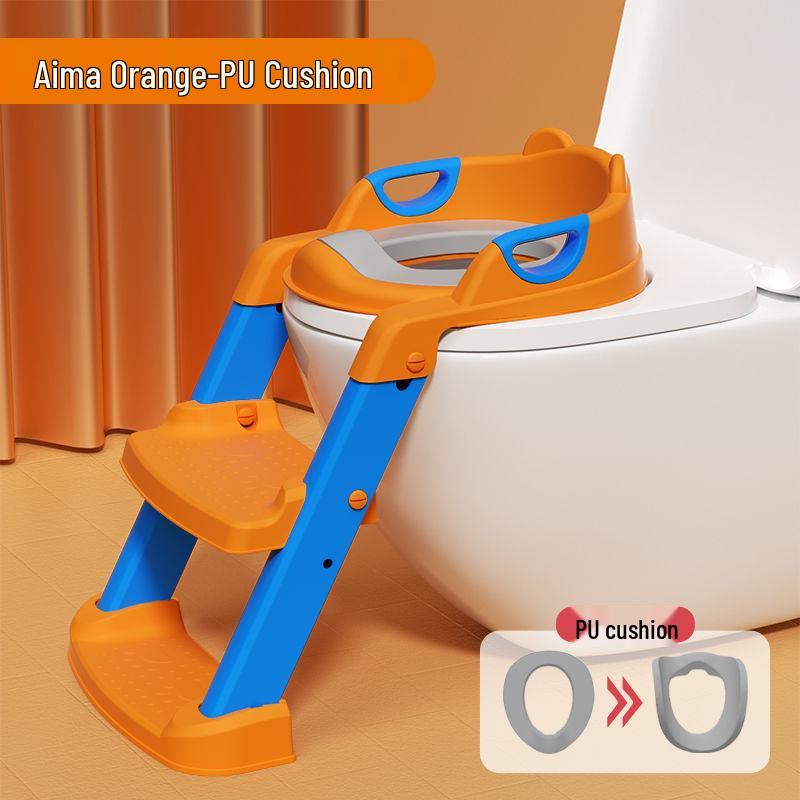 Children's Toilet Training Seat with Ladder and Footstool