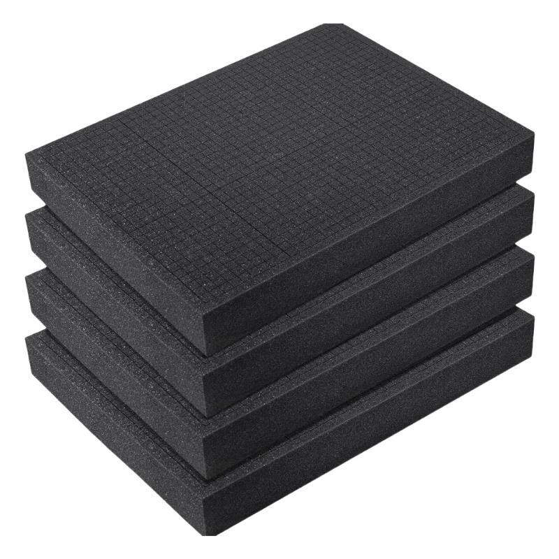 

4Pcs Pick Apart Foam For Toolbox Shock Absorbing Sponge Sheet Cutting Foam Insert For Hard Flight Case Tool Organizers 305x305x50mm