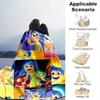 1pc, Seasonal Universal Comfort Blanket, Soft Flannel Throw Blanket, Living Room, Travel, Camping, Car Blankets, Beach, Office Naps, Home Decorative T