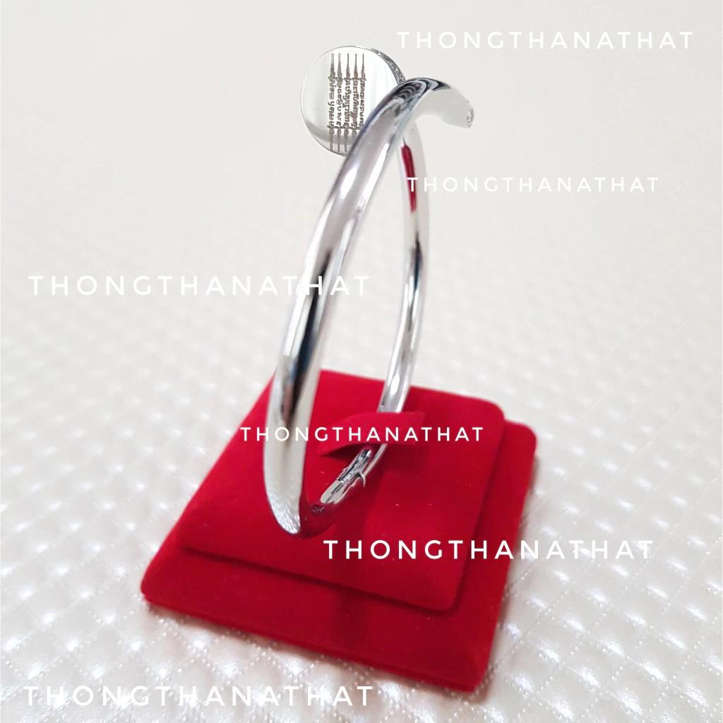 Hinduism Nail Head Bracelet Rhinestone Ganesha Five Row Yantra Sak Yant Tattoo Powerful Success Amulet Jewelry Vintage Protect Health Lucky Rich