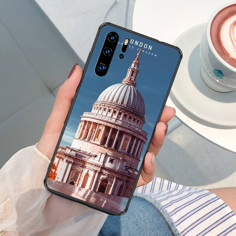 Malerische Orte Städte Länder UK London Big Ben Coque Handyhülle Für Huawei Honor 7A Pro 7C 10i 8A 8X 8S 8 9 10 20 Lite Hülle