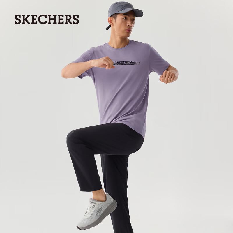 

Skechers Men s Active Knit Short Sleeve T-Shirt P226M257 XL
