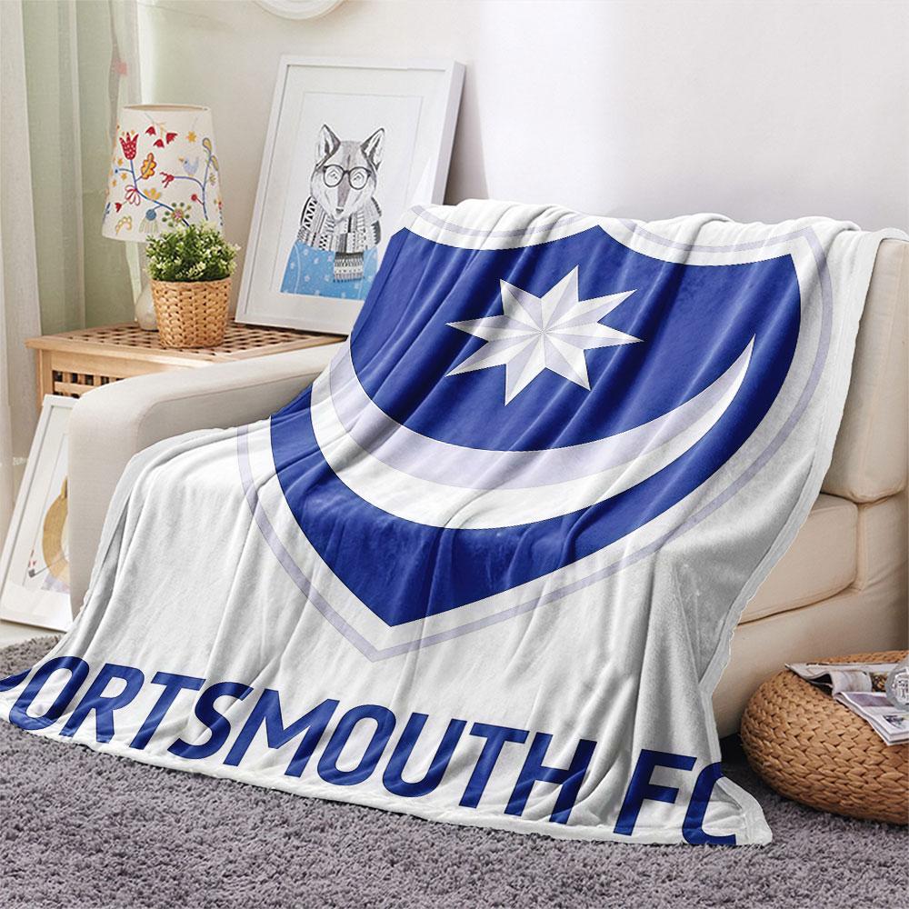 PFC Logo Blanket, High Quality Comfortable for All Seasons, Home Decor, Warmth and Comfort