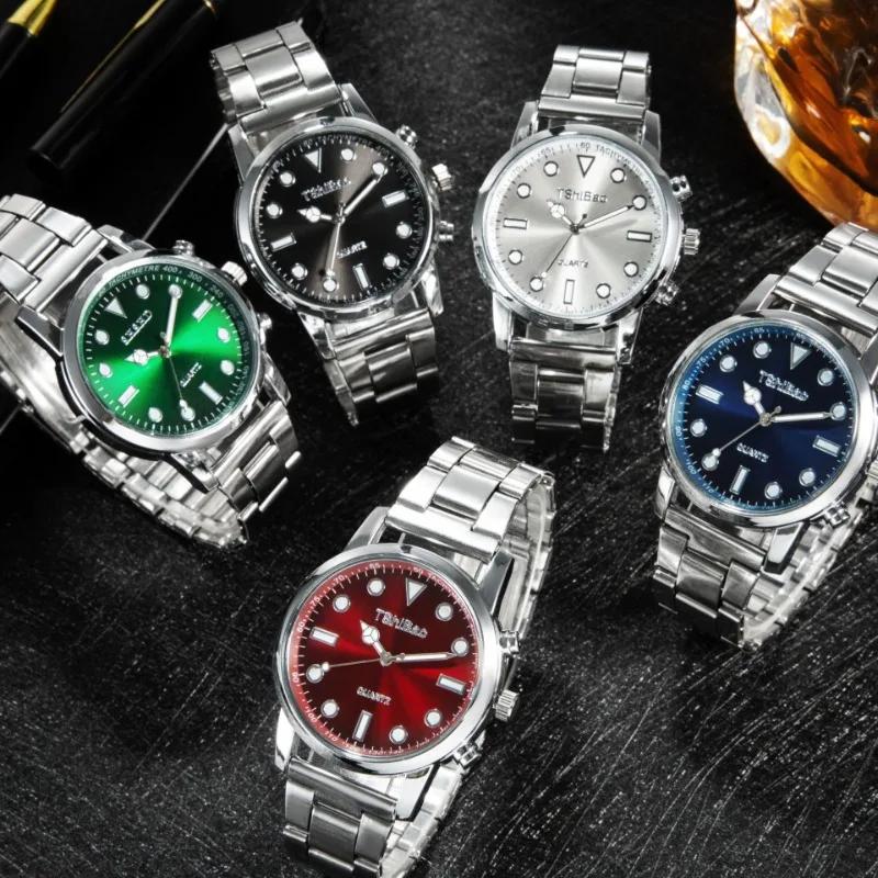 Luxury Wrist Watches for Man Fashion Analog Quartz Watch Stainless Steel Strap Male Wristwatch Casual Watch Relojes Para Hombres