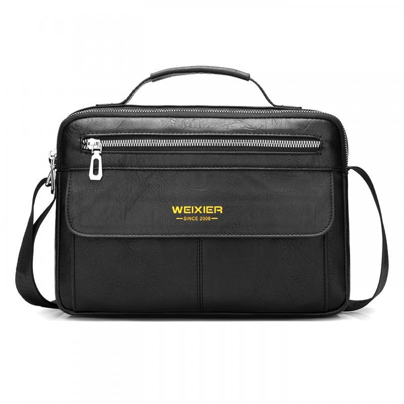 New Men s Minimalist Crossbody Bag Versatile Business Leisure Single Shoulder Large Capacity Style 28x5x19
