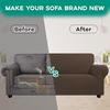 Stretch Couch Covers Cushion Silk Sofa Spandex Non-Slip Soft Spandex Sofa Cover Slipcovers Extensible 1/2/3/4 Seater Sofa Covers