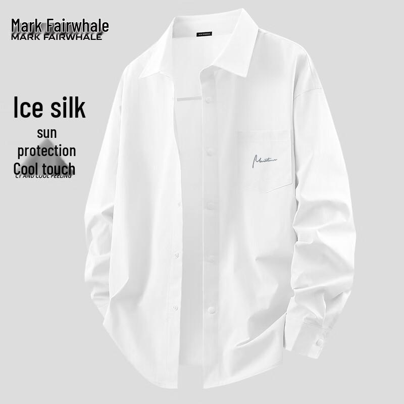 

Mark Fairwhale Men s Ice Silk Sun Protection Long Sleeve Shirt M